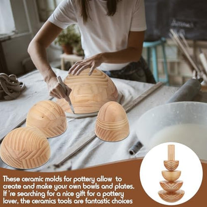 DoubleFill 6 Pcs Pottery Molds - Image 6
