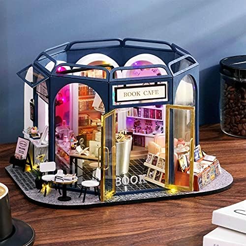 DIY Miniature Dollhouse Kit with Furniture Plus Dust Proof for Teens Adults - Image 2