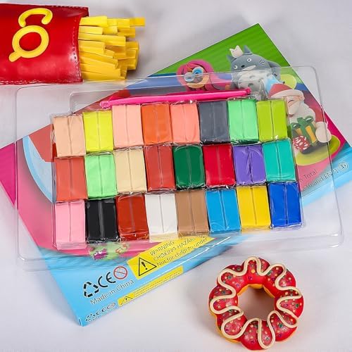 CiaraQ Polymer Clay Kit, Mini Modeling Clay Set - Image 3