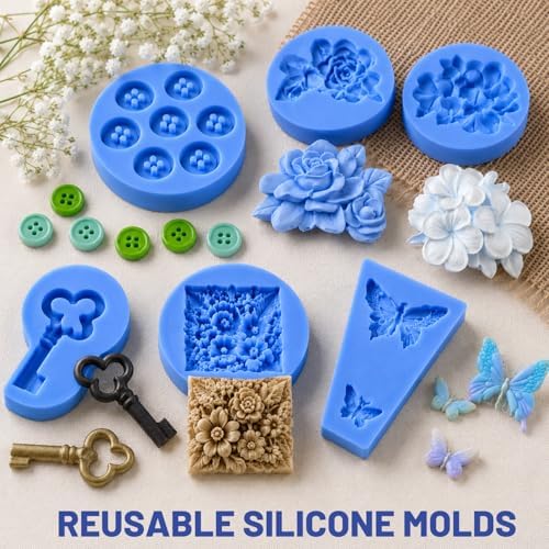 Silicone Putty, 15oz Mould Making Kit – 1:1 Mix, Fast Cure, Non-Toxic - Image 4