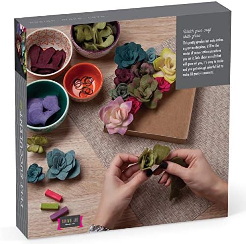 Craft Crush — Felt Succulents Craft Kit — Display Kit — Fun & Easy — Ages 13+, Small - Image 2