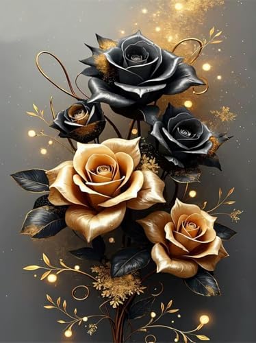 MYBISYMQQ Stamping Cross Stitch Kit Flowers, Counting Cross Stitch Kit for Adult Beginners, Full Line DIY Cross Stitch Stitching Kit for Home Decor Cross Stitch Patterns 15.7x11.8inches by Unknown
