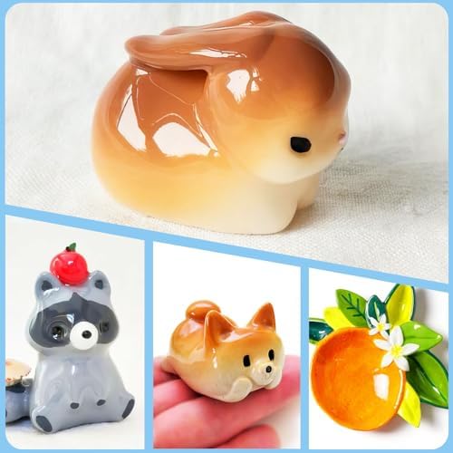 500ml Air Dry Clay Glaze, Protect Clay Surfaces,Delivers Gloss Glaze Effect - Image 4