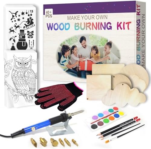 Gifts for Teens, Wood Burning Kit Arts Crafts Christmas Gift for Boys Girls by ACRSIKR