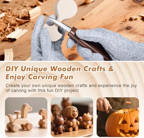 Ninonly 42pcs Wood Carving Tools Kit for Beginners - Image 6