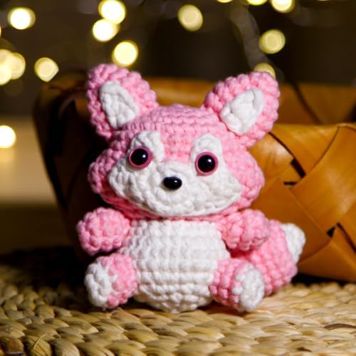 CrochetBox Fox Complete Crochet Kit for Beginners, Easy Craft for Adults - Image 7
