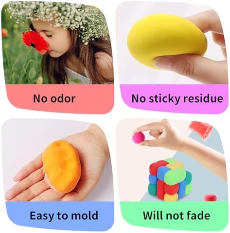 384 Pack Air Dry Clay in 48 Colors, Molding Clay Kit for Kids with Sculpting Tools and Extra 200 Ziplock Bags, Arts and Crafts DlY Kit for Boys and Girls - Image 3