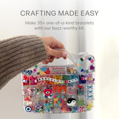 BaubleBar Ultimate DIY Bracelet Kit | 1000+ Pcs | Great for a Gift or Party | Bracelet Jewelry Making Kit with Beads - Image 2
