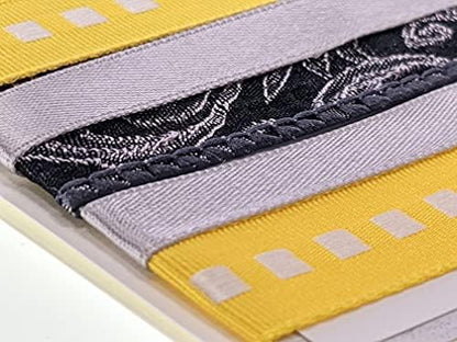 DIY Greeting Card Kit - Ribbon Cards - Handmade DIY Card Kits - Craft Kits for Kids & Adults - Card Making Kit, Thank You & Birthday Cards - Card Kit for 10 Project Card (Illuminating Ultimate Gray) - Image 7