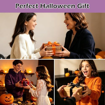 Louise Maelys Halloween Embroidery Kit for Beginners with Pumpkin Ghost - Image 7