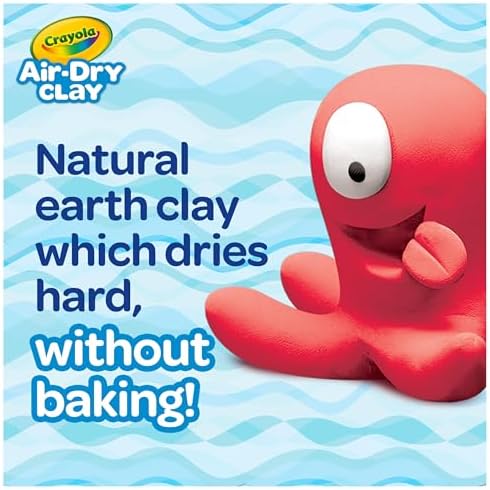 Crayola Air Dry Clay (5lbs), Teacher Supplies, Natural White Modeling Clay for Kids, Sculpting Material, Bulk Craft Supplies for Art Classrooms, Pack of 4 - Image 4