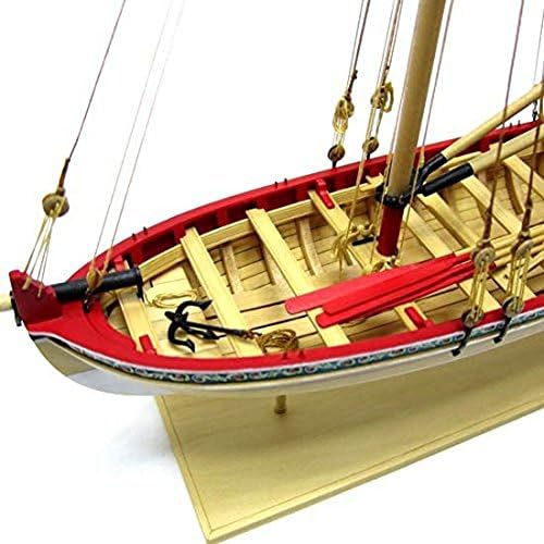 Model Shipways 18th Century Longboat Wood Model Kit 1:48 – Beginner to Intermediate Level – True Plank-on-Frame – Model Boat Kit for Adults to Build - Image 3