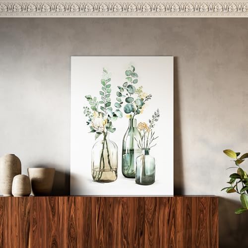 Ginkko Framed Paint by Numbers Kit for Adults, 8x12 inch, Flowers - Image 3