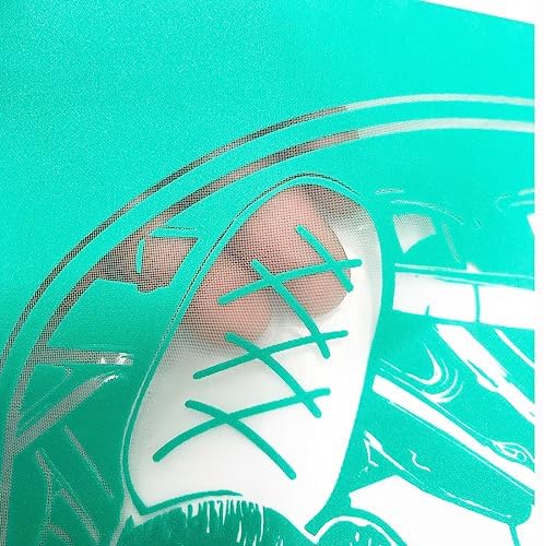 JAJADO Silk Screen Printing Stencil Letters Stencils and Numbers, Reusable Silk Screen Stencils Alphabet Craft Stencils Mesh Transfers Adhesive Stencil for Painting on Wood/Chalkboard/Wall/T-Shirt - Image 4