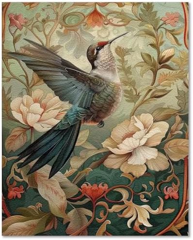 Paint by Numbers Flowers, Wildflowers Paint by Numbers for Adults 16x20 in by Unknown