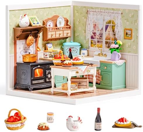 ROBOTIME Super Creator DIY Mini House Building Kit - Farmhouse Kitchen by ROBOTIMEBuildingThingstoLife