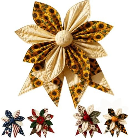 DIY Large Patchwork Bow Sewing Kit，#E by Unknown
