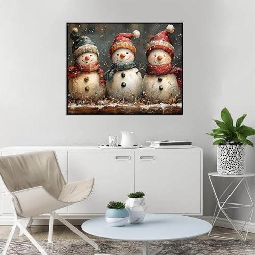 VIGEGU 2 Pack Christmas Paint by Numbers Kit for Adults with Framed - Image 5