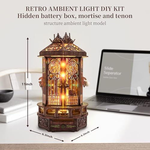 3D Wooden Puzzles Light for Adults - Image 2