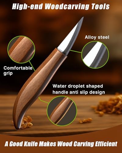 Wood Carving Hobby Kit for Adults & Teens, Beginner Whittling Craft Set - Image 3