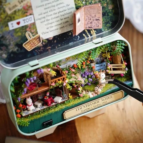 Wizardi Mini House Building Kit - Countryside Notes DIY Miniature Kit - Image 6