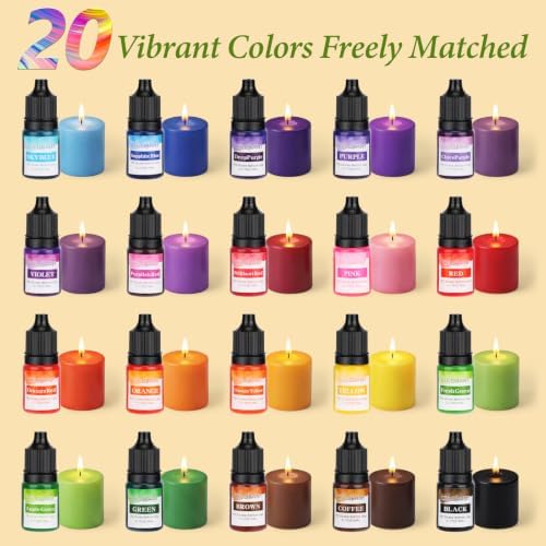 SAEUYVB 10 lbs Soy Candle Wax for Candle Making,Natural Soy Wax Pellets - Image 4