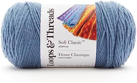 MICHAELS Bulk 12 Pack: Soft Classic™ Solid Yarn by Loops & Threads® - Image 3