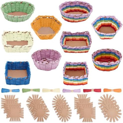 FREEBLOSS 15 Set Basket Weaving Kit Basket Making Kit for Adults Beginners by FreeandCreativeCraftsArt