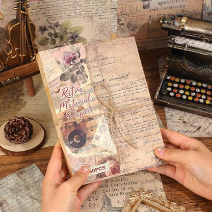 icceemee 160 Sheets of pinstripe Scrapbook Paper, journaling Scrapbook Supplies Craft Collage Paper Set, Junk Journal Bullet Journal Poster Room Decor for Card Making Decorative Gifts by ICCEEMEE
