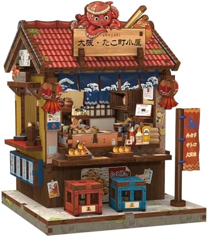 Fsolis DIY Miniature House Kit - Japanese 3D Wooden Puzzles by FsolisDIYDollhouse