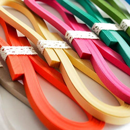 JUYA Quilling Strips Set 1280 Strips 32 Colors TANT Paper 3mm/0.12in - Image 4