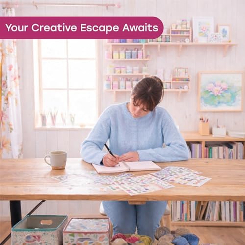 Unwynd Floral Chapter Journal Scrapbooking Starter Kit for Women Adult Teen - Image 5