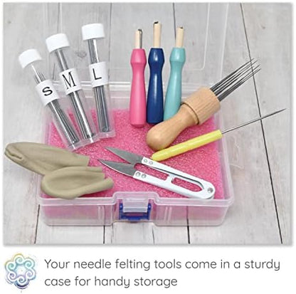 Living Dreams Yarn Needle Felting Premium Starter Kit, Animal Colors - Image 5