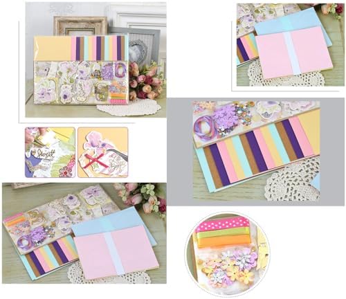 Huralona Greeting Card Making Supplies Envelope Kit Gift Anniversary Craft - Image 2