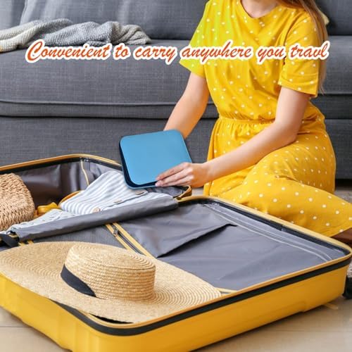 Sewing Kit with Case Portable Sewing Supplies for Home Traveler, Adults, Beginner, Emergency, Contains 18 Sewing Thread, Scissors, Needles, Measure etc,Medium Electric Blue - Image 7
