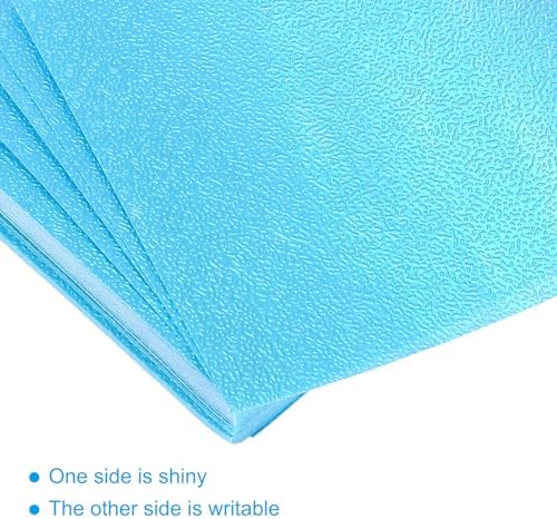 MECCANIXITY 100 Sheet Glitter Origami Paper 4x4 Inch Shiny Sparkly Square Folding Sheet 10x10cm Iridescent Paper for DIY Art, Craft Decor, Blue - Image 4