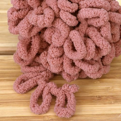 JubileeYarn Fun Finger Loops Yarn - Rose Dawn - 4 Skeins - Image 3