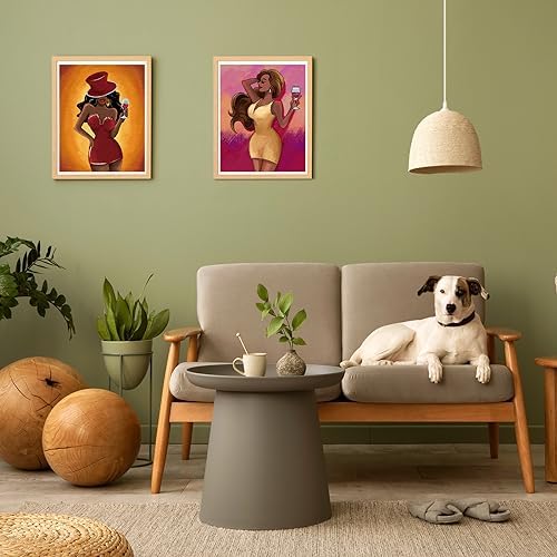 Nuberlic 10 Pcs Pre Drawn Canvas for Painting for Adults Sip and Paint Kits for Couples Party Flavor Supplies (Girls Night Out) Mothers Day Gifts - Image 5