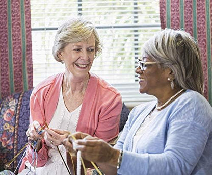 Weabetfu Aluminum Metal Knitting Needle,Colored Straight Single Pointed,10-inch Length for Handmade DIY Knitting,Size US 6(4.0mm) - Image 5