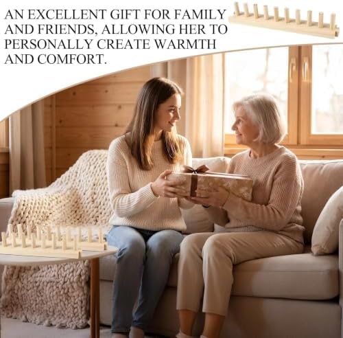 60" Long Adjustable Chunky Blanket Knitting Loom Kit with Storage Bag - Image 6