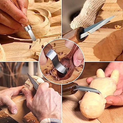 Wood Carving Kit Whittling Kit: 27pcs Wood Carving Tools Set - Image 2