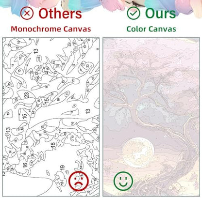 Tree of Life Paint by Numbers Kit for Adults Paint by Number for Adults - Image 4