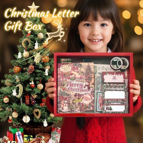 Curated Vintage Paper Craft Kit for Adults - Botanical Collage Supplies for Creative Journaling, Scrapbooking & Artful Relaxation-Christmas Theme - Image 6