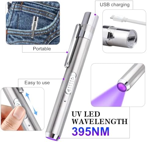 UV Resin Kit with Light, 60g UV Glue for Bonding & Curing in Seconds - Image 4