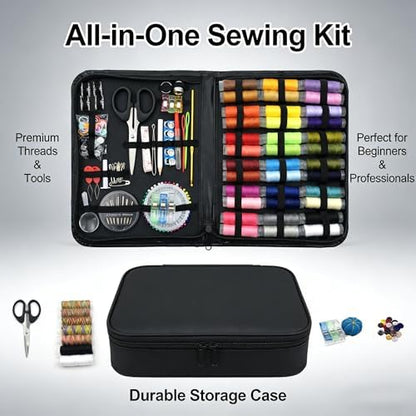 MFORLD Sewing Kit for Adults, 229Pcs Needle and Thread Kit Sewing Supplies - Image 5