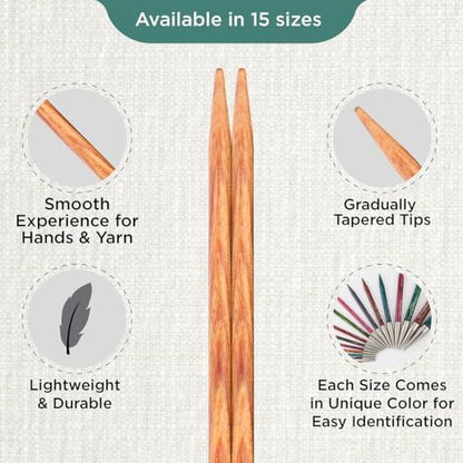 KnitPro Dreamz Interchangeable Circular Needles 4" (10cm) | US Size 5 (3.75mm) - Image 3