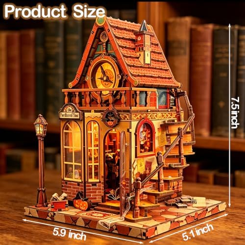 DIY Miniature House Kit, Dollhouse for Adults to Build, Time Magic - Image 2