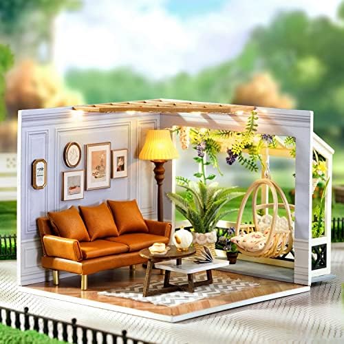 DIY Miniature Dollhouse Kit with Furniture Plus Dust Proof - Image 2
