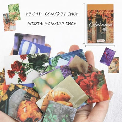 PRSTINCOL Washi Stickers Set, Assorted Colors, 6 Sets 300 Pcs - Image 3
