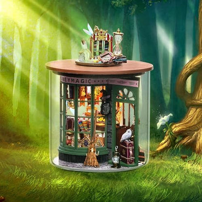 Miniature House Kit, DIY Dollhouse Tiny House Kit for Adults - Image 6